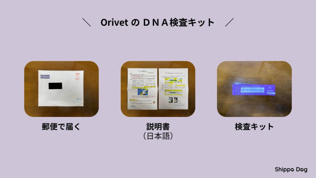 OrivetのDNA検査キット
